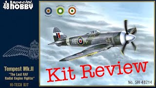 Special Hobby 148 I Hawker Tempest MkII I Kit Review I [upl. by Mather145]