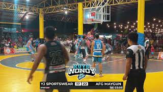 Mayor GBD Invitational Basketball Tournament Battle For 250k Championship Game AFG MAYGUN VS YJ [upl. by Laforge330]