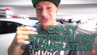 STEVEWILLDOIT CRAZY COMPILATION [upl. by Leamiba]