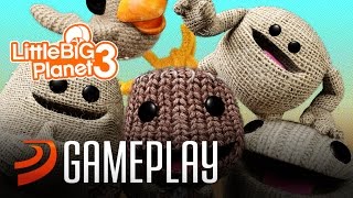 Gameplay Comentado de quotLittleBigPlanet 3quot  PS4 y PS3 [upl. by Noreik]