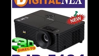 Viewsonic Pjd5134 3000 Lumhdmi 1080p 3d Directo10000hsDIGITALNEX [upl. by Inaboy]