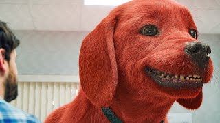 Clifford Goes To The Vet Scene  Clifford the Big Red Dog 2021 Movie Clip [upl. by Ylrevaw498]