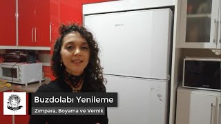 Buzdolabı Yenileme Buzdolabı Boyama [upl. by Frazier]