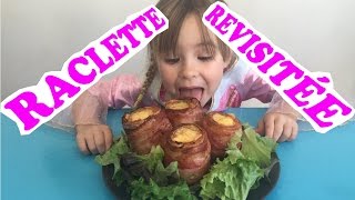 RECETTE  Raclette revisitée ULTRA FACILE  PATATE AU FOUR  Kid Studio Test [upl. by Eitsirc]