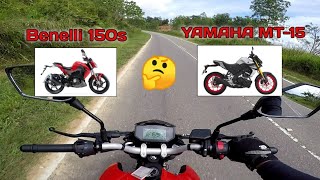 Beli Yamaha MT15 Atau Benelli 150s [upl. by Krenek]