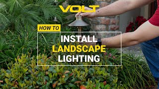 How to Install Low Voltage LED Landscape Lighting  Easy DIY Guide [upl. by Margalo]