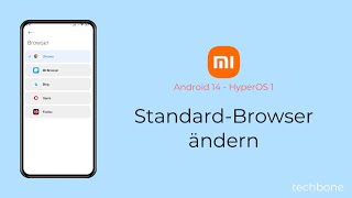 StandardBrowser ändern  Xiaomi Android 14  HyperOS 1 [upl. by Nij]