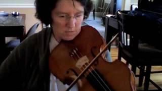 Traditional Scottish Fiddle Tunes Played on the viola [upl. by Eanore710]