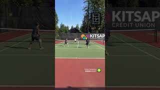 Underhand serve can be deceiving tennis doubles [upl. by Soll]