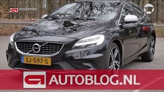 Mijn Leaseauto Volvo V40 T4 R Design van Bart [upl. by Eveivaneg]