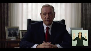 Frank Underwood  Cadena Nacional [upl. by Legna]