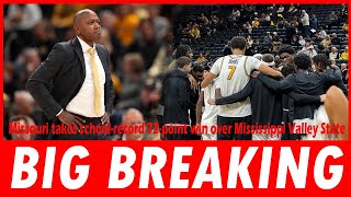 Missouri takes school record 72 point win over Mississippi Valley State [upl. by Zizaludba]