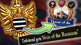 The HIDDEN PATH to TREBIZOND Domination In EU4 137 [upl. by Euqinemod]