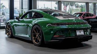 Paint to Sample Irish Green Porsche 911 GT3 Touring  MY2022  Walk Around [upl. by Otrebile238]