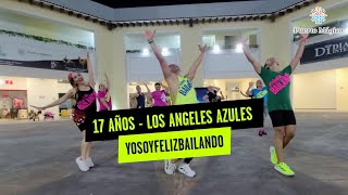 🕺🏻💃🏻 Coreo completa 17 años  Los Angeles Azules yosoyfelizbailando [upl. by Aynwad]