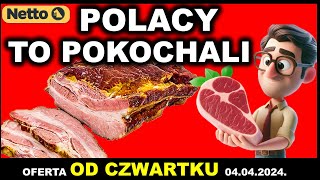 NETTO  Gazetka Promocyjna od Czwartku 04042024  Oferta Spożywcza [upl. by Assehc]