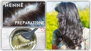 Coprire i Capelli Bianchi con lhenné e le erbe tintorie PREPARAZIONE E APPLICAZIONE [upl. by Carter183]