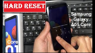 طريقة عمل فورمات لهاتف Hard Reset Samsung Galaxy A01 Core [upl. by Hollister]