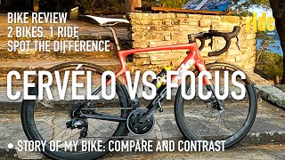 Bike review – Cervélo Caledonia versus Focus Izalco Max a comparison test [upl. by Jarred]