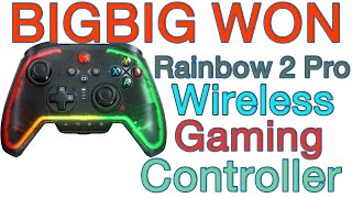 BIGBIGWON Rainbow Pro 2 Gaming Controller [upl. by Anaihs]