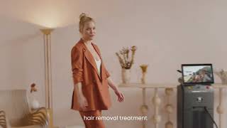 Kate Hudsons eggcellent hair removal hack [upl. by Trebbor]