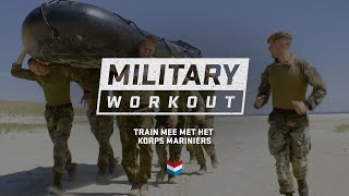 Zo traint het Korps Mariniers  Military Workout 4 [upl. by Ammadas611]