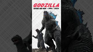 Godzilla Evolution 1954  2024  Before and Now Godzilla bekmovie shorts godzilla movie [upl. by Mellie]