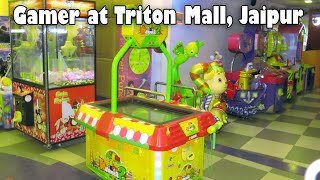 Games Zone in Triton Mall  Hyper City  Triton Mall Jaipur [upl. by Lezah]