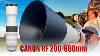 CANON RF 200800MM F639 IS USM [upl. by Christa77]