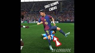 Tutorial Tiro ROMPE CARAS en FC25 [upl. by Anelagna]