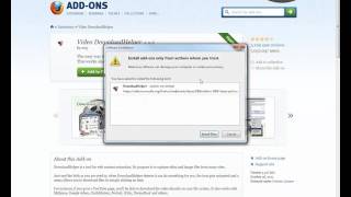 Firefox addon  video downloadhelper [upl. by Moersch]