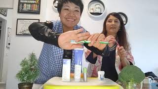 Demostración Productos Amway Línea Glister [upl. by Yekcor]