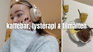 arbejder på kaffebar optager podcast amp har hyggeaften med Peter [upl. by Aidil774]