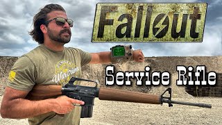 The Fallout NCR Service Rifle  New Vegas Clone Build [upl. by Aan787]