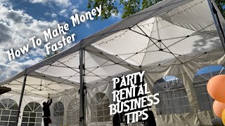 Tips For Making Money In Your Party Rental Business Startup [upl. by Ednihek766]