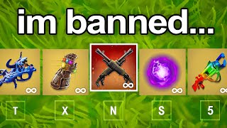 FORTNITE But Everyone Has BANNED Items [upl. by Lasorella]