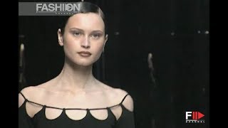 HERVÉ LÉGER Fall Winter 1997 1998 New York  Fashion Channel [upl. by Aynnat]