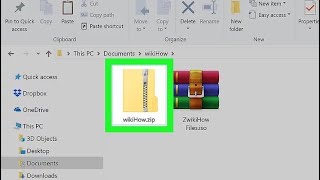 Extracting Zip Files on Windows Simple Step by Step Guide zip unzip computer basiccomputer [upl. by Kila]