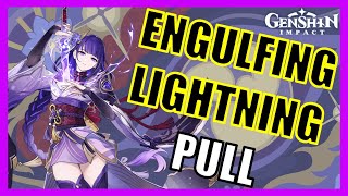 F2P Tries Pulling For Raidens Engulfing Lightning  Genshin Impact [upl. by Eenoj]