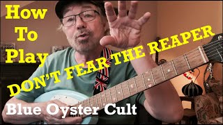 How To Play DONT FEAR THE REAPER Plus Free Charts [upl. by Sudnor]