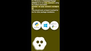 pip install access denied on Windows shorts [upl. by Azilef569]