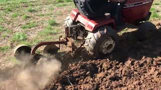 BuschBlackyLight400 Cub cadet 982 PA plow day 2023 [upl. by Ttik]