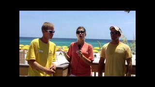 Experience Full Beach Service  Hilton Sandestin Beachside Report with the HTeam 07212011 [upl. by Adrien835]