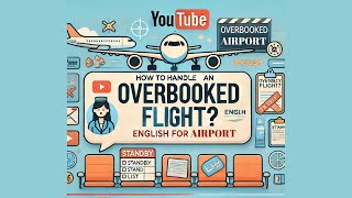 95⏰How to Handle an Overbooked Flight at the Airport in English [upl. by Enelyt]