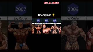 Mr Olympia champion 2000 to 2020 like share mrolympia2022viraltrendingbodybuildingyoutubeshorts [upl. by Eisele20]