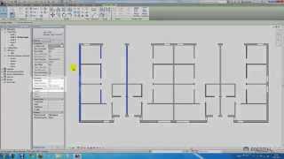 Revit 2012  Wall Core Layer Isolation using Parts and Filter [upl. by Rolat482]