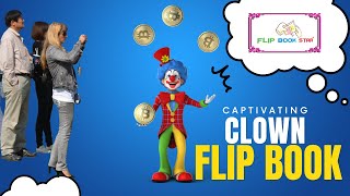 Captivating Clown Flip Book That Will Leave You Speechless [upl. by Atinehs561]