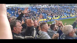 IPSWICH FANS CHANT AT KIRIAN MCKENNA AND PLAYERS AFTER BRIGHTON AWAYDAY [upl. by Ahsiken]