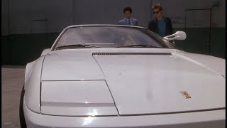 Miami Vice  Crockett Gets The Testarossa 1986  4K resolution [upl. by Abihsot643]