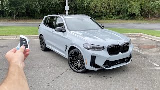 2024 BMW X3M Competition Start Up Exhaust Test Drive Walkaround POV and Review [upl. by Shabbir]